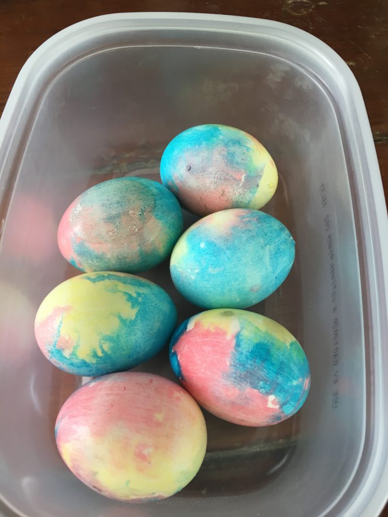 Easter egg colorful